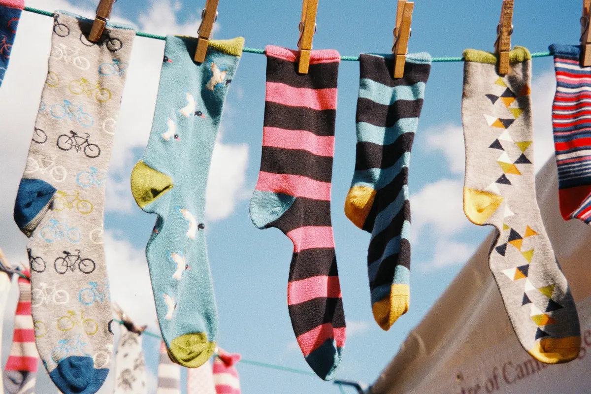 Socken versenken
